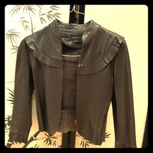 Leather jacket